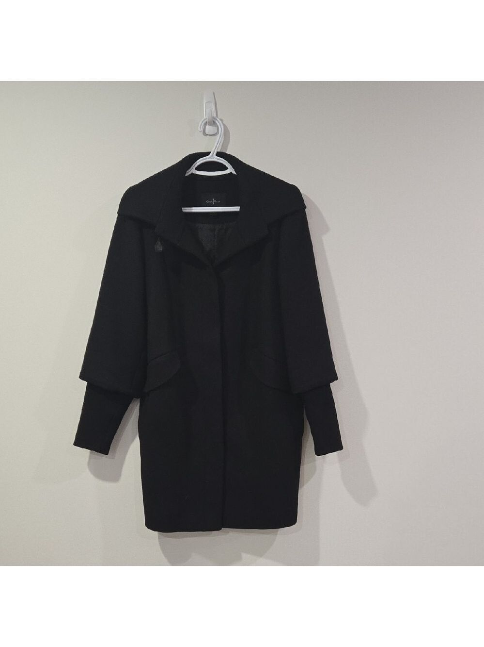 Cole Haan Black Women's Cape Coat